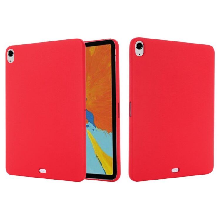 Защитный чехол Deexe Silicone Shell для Apple iPad Air 13 M3/M2 (2025/2024) - Red: фото 3 из 9