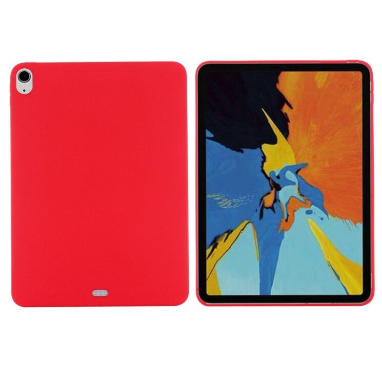 Защитный чехол Deexe Silicone Shell для Apple iPad Air 13 M3/M2 (2025/2024) - Red: фото 2 из 9