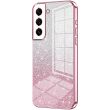 Защитный чехол Deexe Sparkles Cover для Samsung Galaxy S22 (S901) - Pink (296323P)