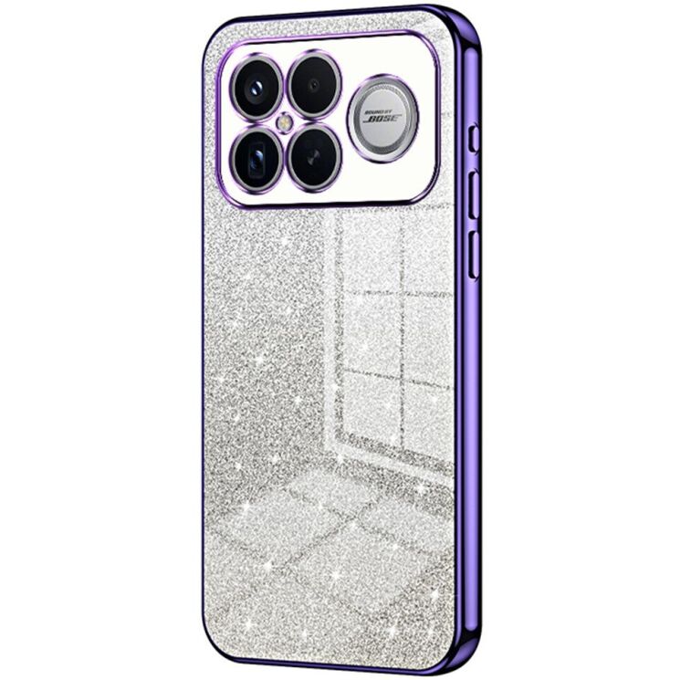 Защитный чехол Deexe Sparkles Cover для Xiaomi Poco F8 Ultra - Purple: фото 1 из 7