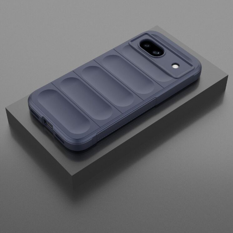 Защитный чехол Deexe Terra Case для Google Pixel 8A - Dark Blue: фото 5 из 10