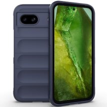 Защитный чехол Deexe Terra Case для Google Pixel 8A - Dark Blue: фото 1 из 10