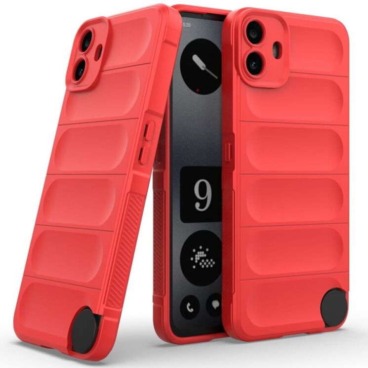 Защитный чехол Deexe Terra Case для Nothing CMF Phone 1 - Red: фото 2 из 7