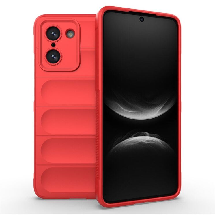Захисний чохол Deexe Terra Case для OnePlus Nord CE 5 / Ace 5 Racing - Red: фото 1 з 6