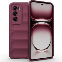 Защитный чехол Deexe Terra Case для OPPO Reno 12 Pro - Wine Red: фото 1 из 6