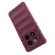 Захисний чохол Deexe Terra Case для Xiaomi Redmi Note 14 Pro 5G - Wine Red (373110WR). Фото 4 з 6