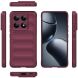 Защитный чехол Deexe Terra Case для Xiaomi Redmi Note 14 Pro 5G - Wine Red (373110WR). Фото 5 из 9