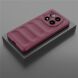 Захисний чохол Deexe Terra Case для Xiaomi Redmi Note 14 Pro 5G - Wine Red (373110WR). Фото 6 з 6