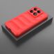 Защитный чехол Deexe Terra Case для Xiaomi Redmi Note 14 Pro 5G - Wine Red (373110WR). Фото 7 из 9