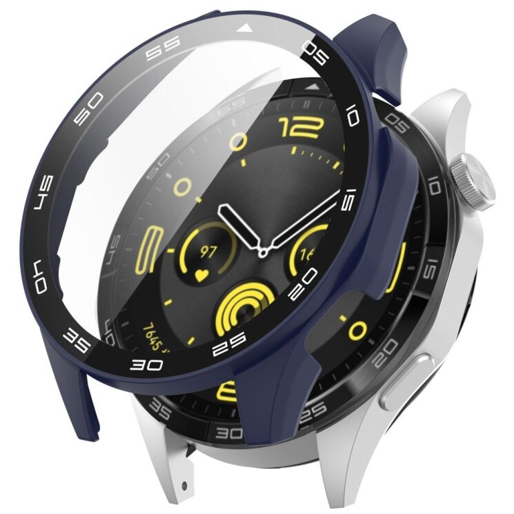 Защитный чехол Deexe Watch Case для Huawei Watch GT 4 (46mm) - Midnight Blue: фото 1 из 8