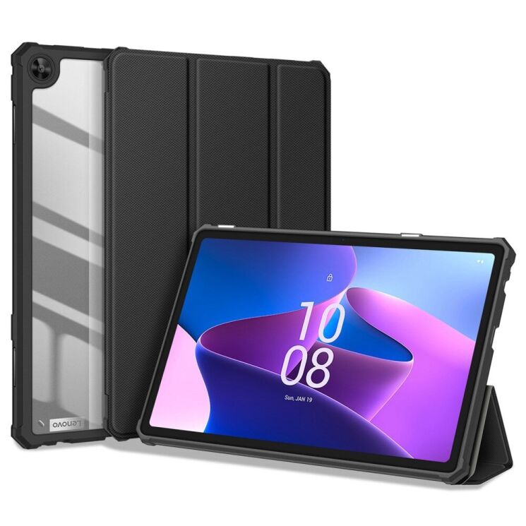 Защитный чехол DUX DUCIS TOBY Series для Lenovo Tab M10 (Gen 3) TB328 - Black: фото 2 из 21