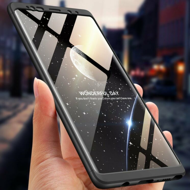 Защитный чехол GKK Double Dip Case для Samsung Galaxy Note 9 (N960) - Black: фото 6 из 15