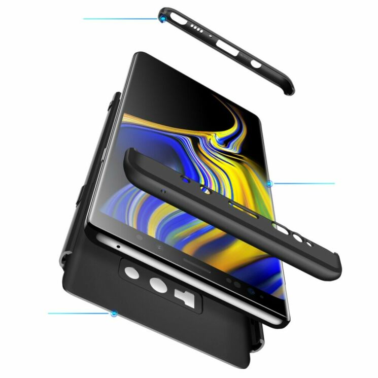 Защитный чехол GKK Double Dip Case для Samsung Galaxy Note 9 (N960) - Black: фото 4 из 15