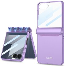 Защитный чехол GKK Magnetic Fold для Samsung Galaxy Flip 7 - Purple: фото 1 из 8