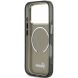 Захисний чохол Guess IML Script Metal MagSafe для iPhone 17 Pro (GUHMP17L5HTCSMSK) - Black (403263B). Фото 7 з 9