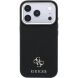 Захисний чохол Guess Saffiano Small 4G & Classic Logo MagSafe для iPhone 18 Pro Max / 17 Pro Max (GUHMP18X6PSA4DMK) - Black (423960B). Фото 2 з 7