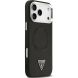 Защитный чехол Guess Triangle Logo MagSafe для iPhone 17 Pro Max (GUHMP17XPSDTSCMK) - Black (402890B). Фото 4 из 8