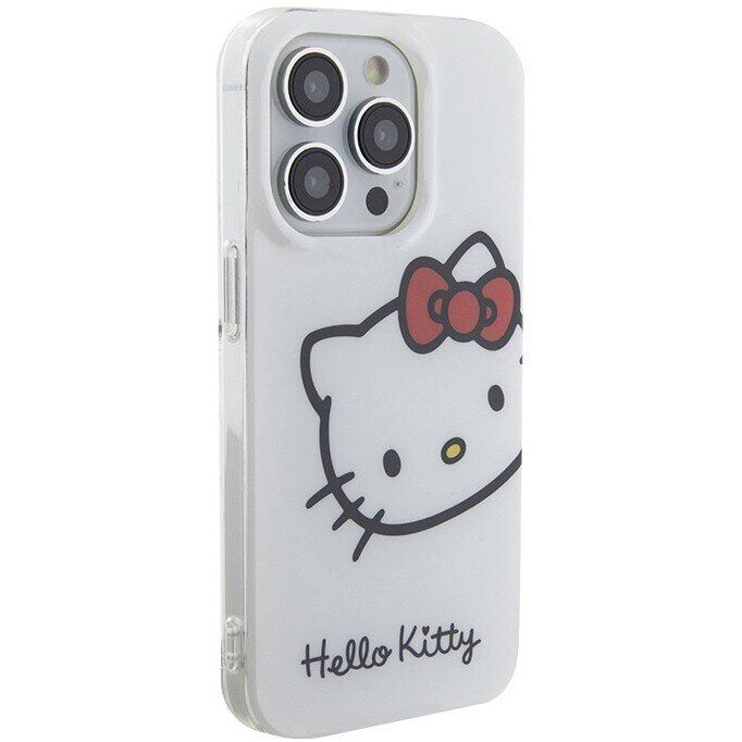 Защитный чехол Hello Kitty IML Head для Apple iPhone 15 Pro Max (HKHCP15XHCKHST) - White: фото 2 из 5