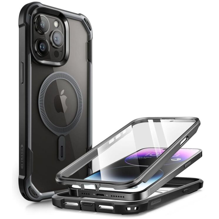 Защитный чехол i-Blason Ares Mag by Supcase для Apple iPhone 15 Pro - Black: фото 1 из 9