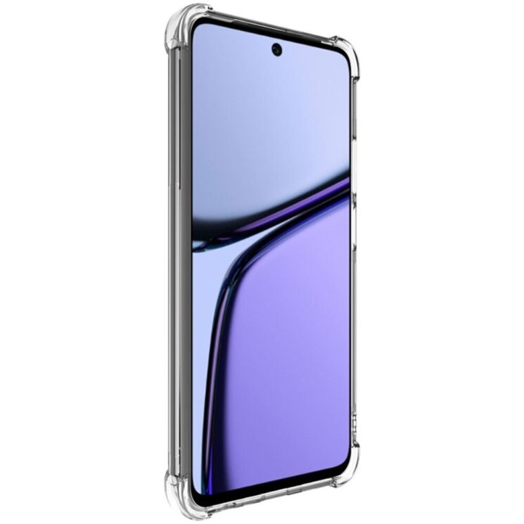 Защитный чехол IMAK Airbag MAX Case для Realme C65 - Transparent: фото 2 из 13