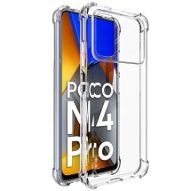 Захисний чохол IMAK Airbag MAX Case для Xiaomi Poco M4 Pro 4G - Transparent: фото 1 з 12