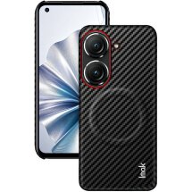 Защитный чехол IMAK Carbon Guard with MagSafe для ASUS Zenfone 9 / Zenfone 10 - Black: фото 1 из 9