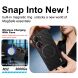 Защитный чехол IMAK Carbon Guard with MagSafe для ASUS Zenfone 9 / Zenfone 10 - Black (334022B). Фото 5 из 9