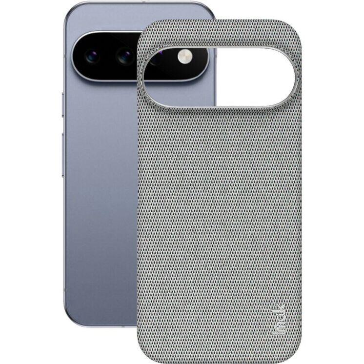 Защитный чехол IMAK Fabric Case для Google Pixel 11 / 11 Pro - Light Grey: фото 2 из 8