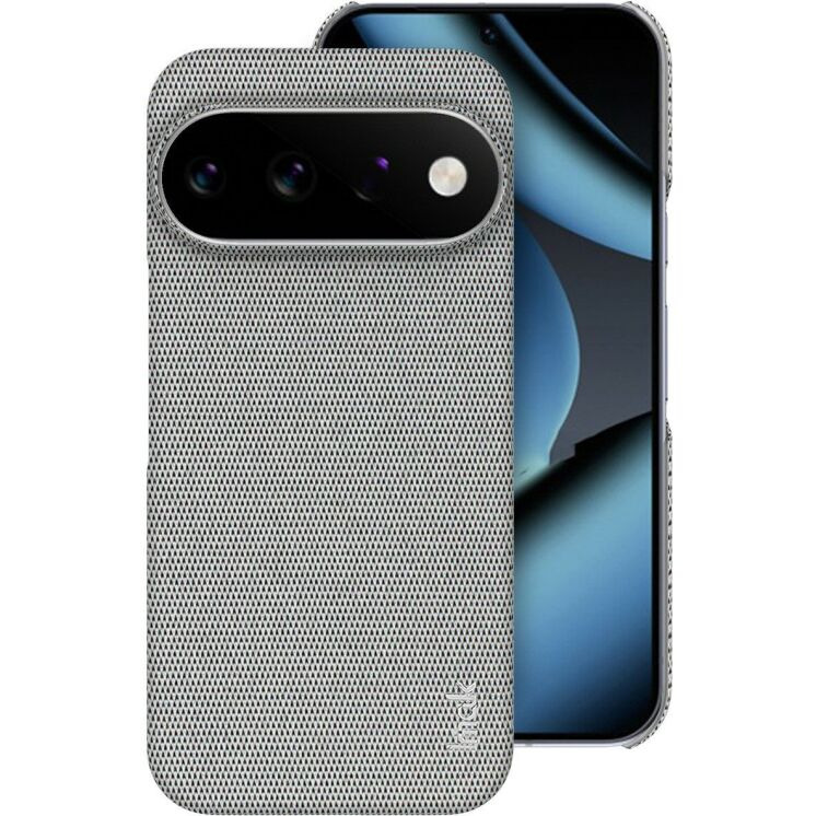 Защитный чехол IMAK Fabric Case для Google Pixel 11 / 11 Pro - Light Grey: фото 1 из 8