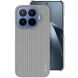 Захисний чохол IMAK Fabric Case для Xiaomi 17T Pro - Light Grey (422344LH). Фото 2 з 8