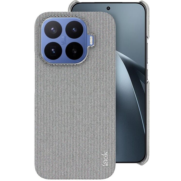 Захисний чохол IMAK Fabric Case для Xiaomi 17T Pro - Light Grey (422344LH) Захисний чохол IMAK Fabric Case для Xiaomi 17T Pro - Light Grey: фото 2 з 8