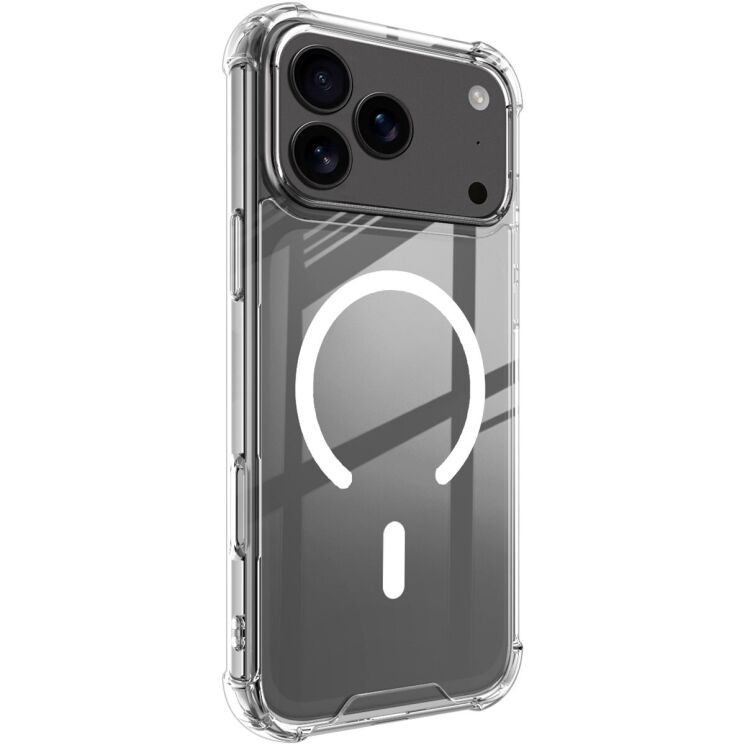 Защитный чехол IMAK Space Shield MagSafe для Apple iPhone 17 Pro Max - Transparent: фото 2 из 9