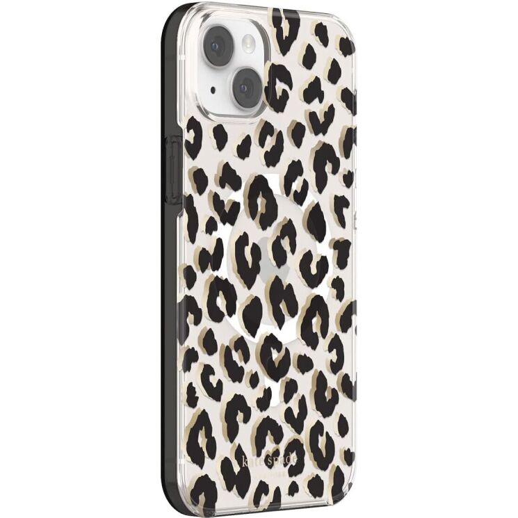 Защитный чехол Kate Spade NY Protective Hardshell Magsafe для Apple iPhone 14 Plus - Leopard: фото 4 из 6