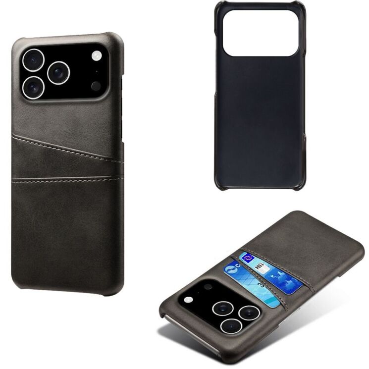 Защитный чехол KSQ Pocket Case для Apple iPhone 17 Pro - Black: фото 2 из 5