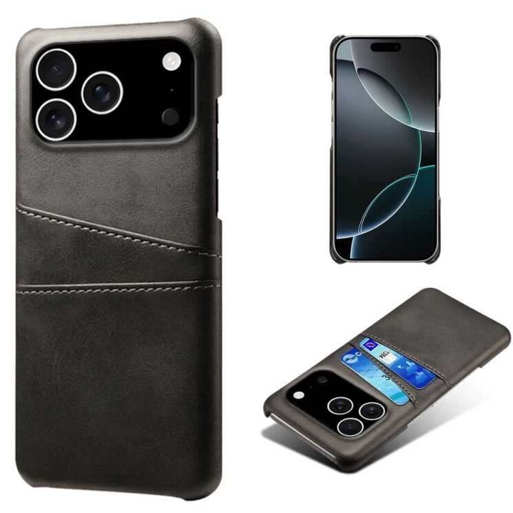 Защитный чехол KSQ Pocket Case для Apple iPhone 17 Pro - Black: фото 1 из 5