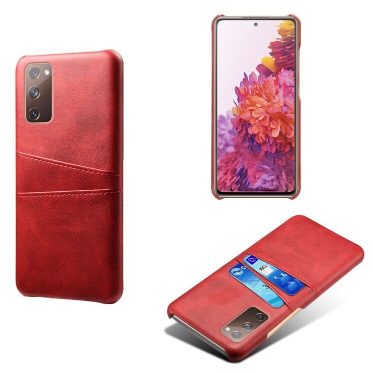 Защитный чехол KSQ Pocket Case для Samsung Galaxy S20 FE (G780) - Red: фото 3 из 6