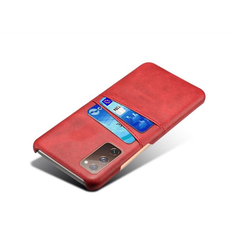 Защитный чехол KSQ Pocket Case для Samsung Galaxy S20 FE (G780) - Red: фото 4 из 6