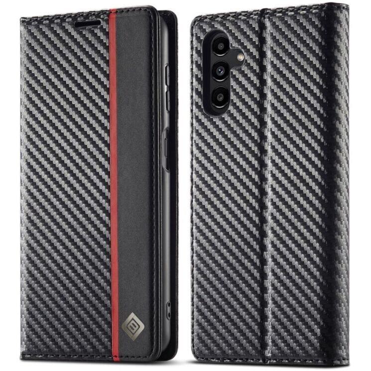 Защитный чехол LC.IMEEKE Carbon Fiber для Samsung Galaxy S25 (S931) - Vertical Stripe: фото 1 из 10