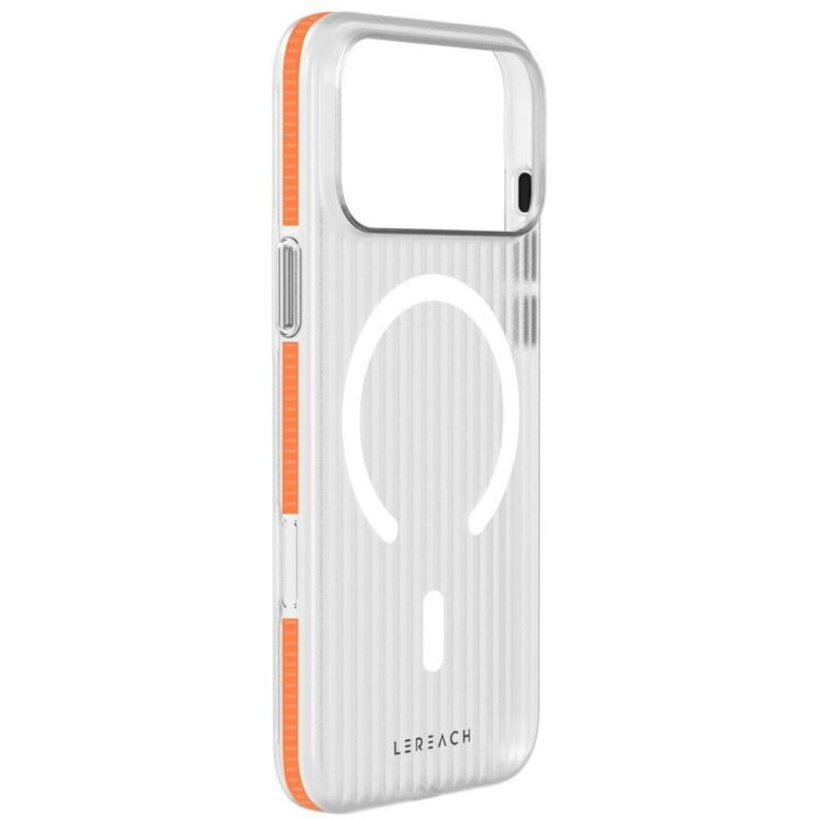 Захисний чохол LEREACH TOC Magnetic для iPhone 18 Pro - Orange: фото 4 з 12