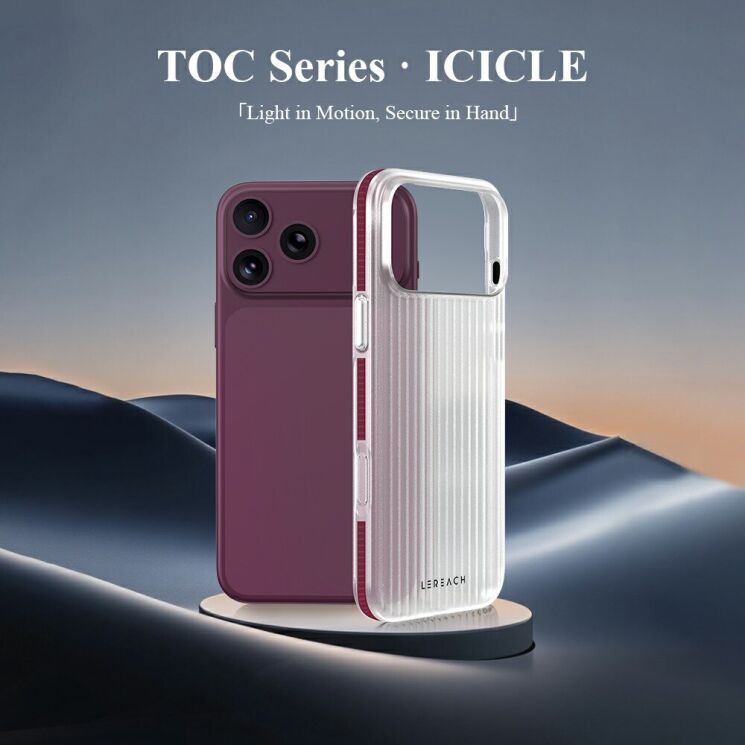 Захисний чохол LEREACH TOC Series для iPhone 18 Pro Max / 17 Pro Max - Orange: фото 5 з 11