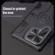Защитный чехол NILLKIN CamShield Armor Prop Magnetic Case для Samsung Galaxy S25 Ultra (S938) - Black (372278B). Фото 7 из 19