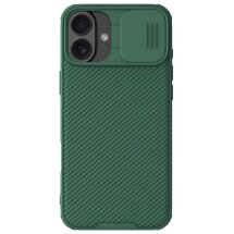 Защитный чехол NILLKIN CamShield Pro для Apple iPhone 16 - Green: фото 1 из 11