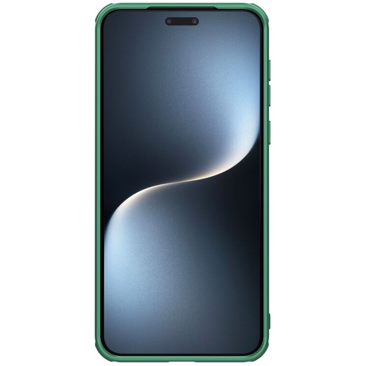 Защитный чехол NILLKIN CamShield Pro для Honor Magic 7 Pro - Green: фото 2 из 15