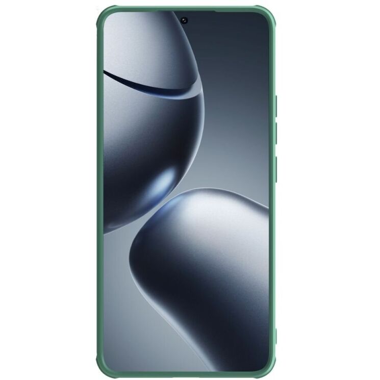 Защитный чехол NILLKIN CamShield Pro для Xiaomi 14T - Green: фото 5 из 19