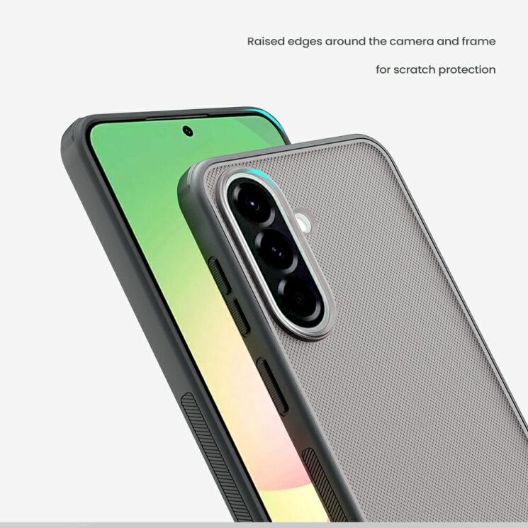 Защитный чехол NILLKIN Super Frosted Shield Pro для Samsung Galaxy A57 (A576) - Transparent Black: фото 11 из 14