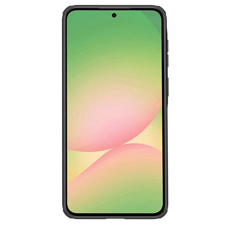 Защитный чехол NILLKIN Super Frosted Shield Pro для Samsung Galaxy A57 (A576) - Transparent Black: фото 4 из 14