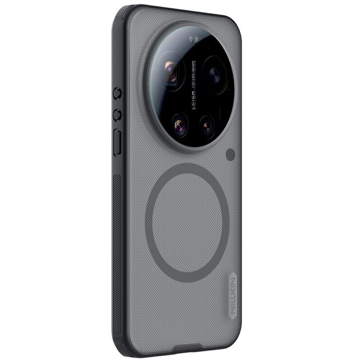 Защитный чехол NILLKIN Super Frosted Shield Pro Magnetic для Xiaomi 17 Ultra - Transparent Black: фото 2 из 16