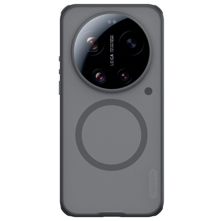 Защитный чехол NILLKIN Super Frosted Shield Pro Magnetic для Xiaomi 17 Ultra - Transparent Black: фото 1 из 16