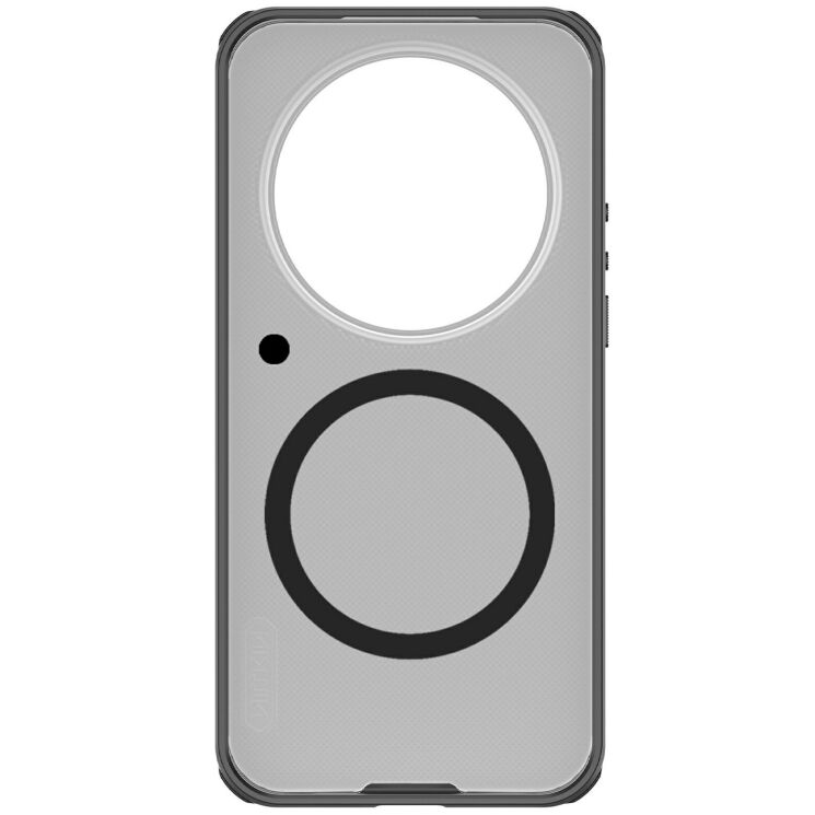 Защитный чехол NILLKIN Super Frosted Shield Pro Magnetic для Xiaomi 17 Ultra - Transparent Black: фото 5 из 16