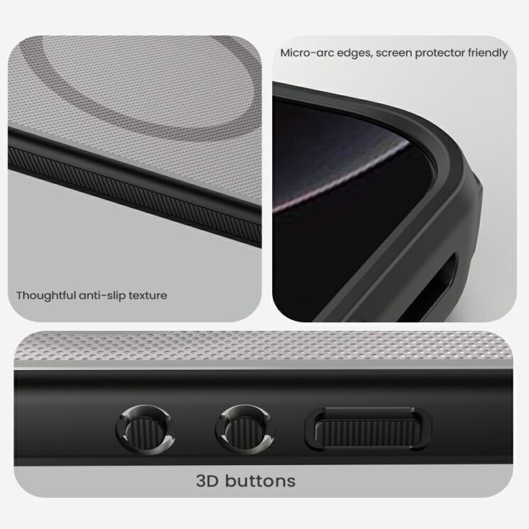 Защитный чехол NILLKIN Super Frosted Shield Pro Magnetic для Xiaomi 17 Ultra - Transparent Black: фото 15 из 16